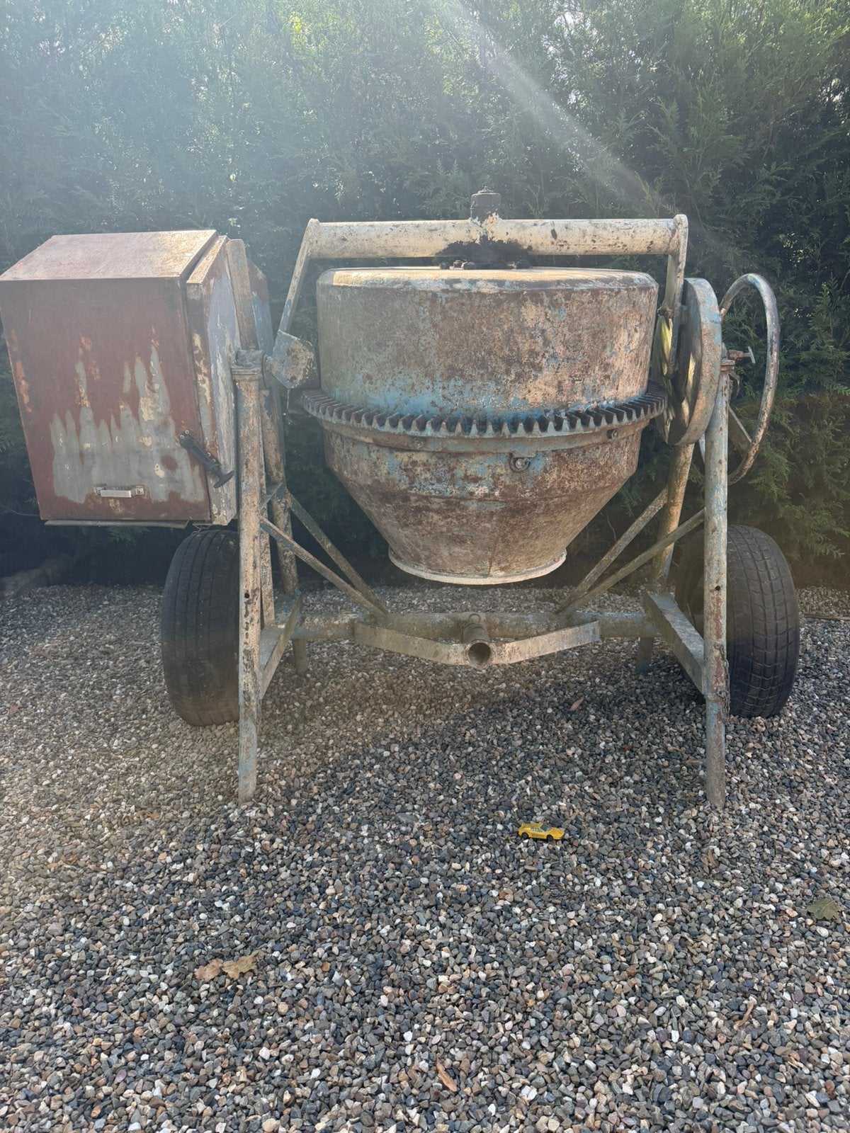 Cementmolen, 350liter, benzine., Ophalen, Gebruikt