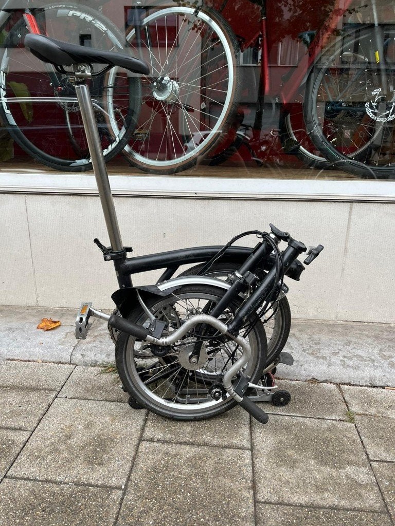 Brompton - 2*3 versnell. - zo goed als nieuw met garantie, Ophalen, Brompton, 14 tot 16 inch, Versnellingen