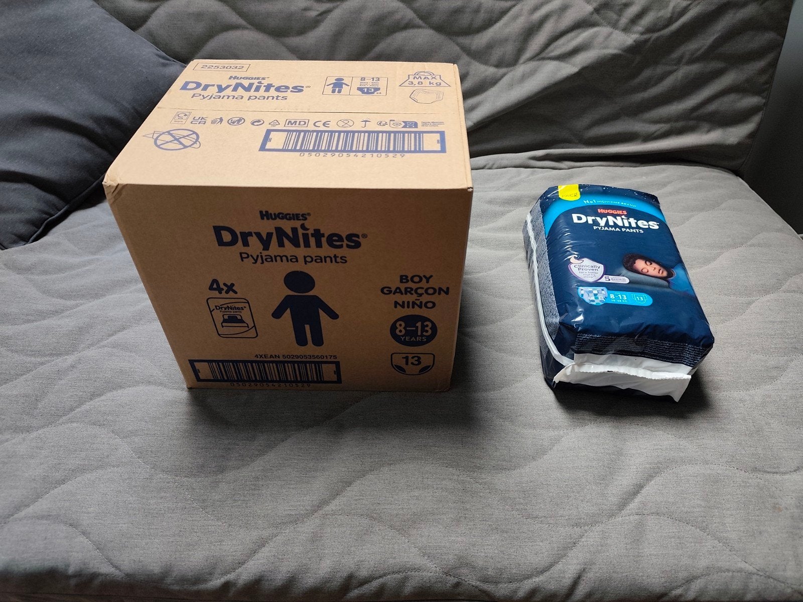Huggies DryNites Boy (8-13 jaar) nieuw, Enlèvement, Neuf