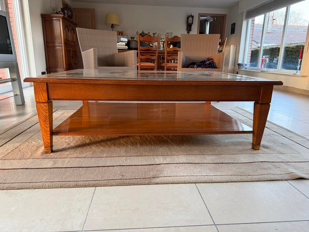 Houten salontafel, Ophalen, Zo goed als nieuw