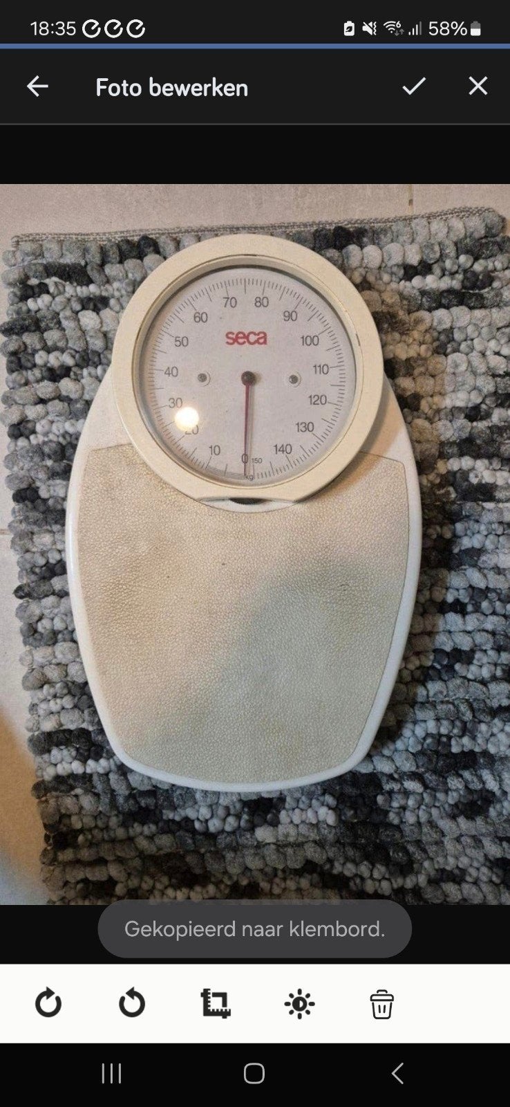 seca professionele  weegschaal, Ophalen of Verzenden