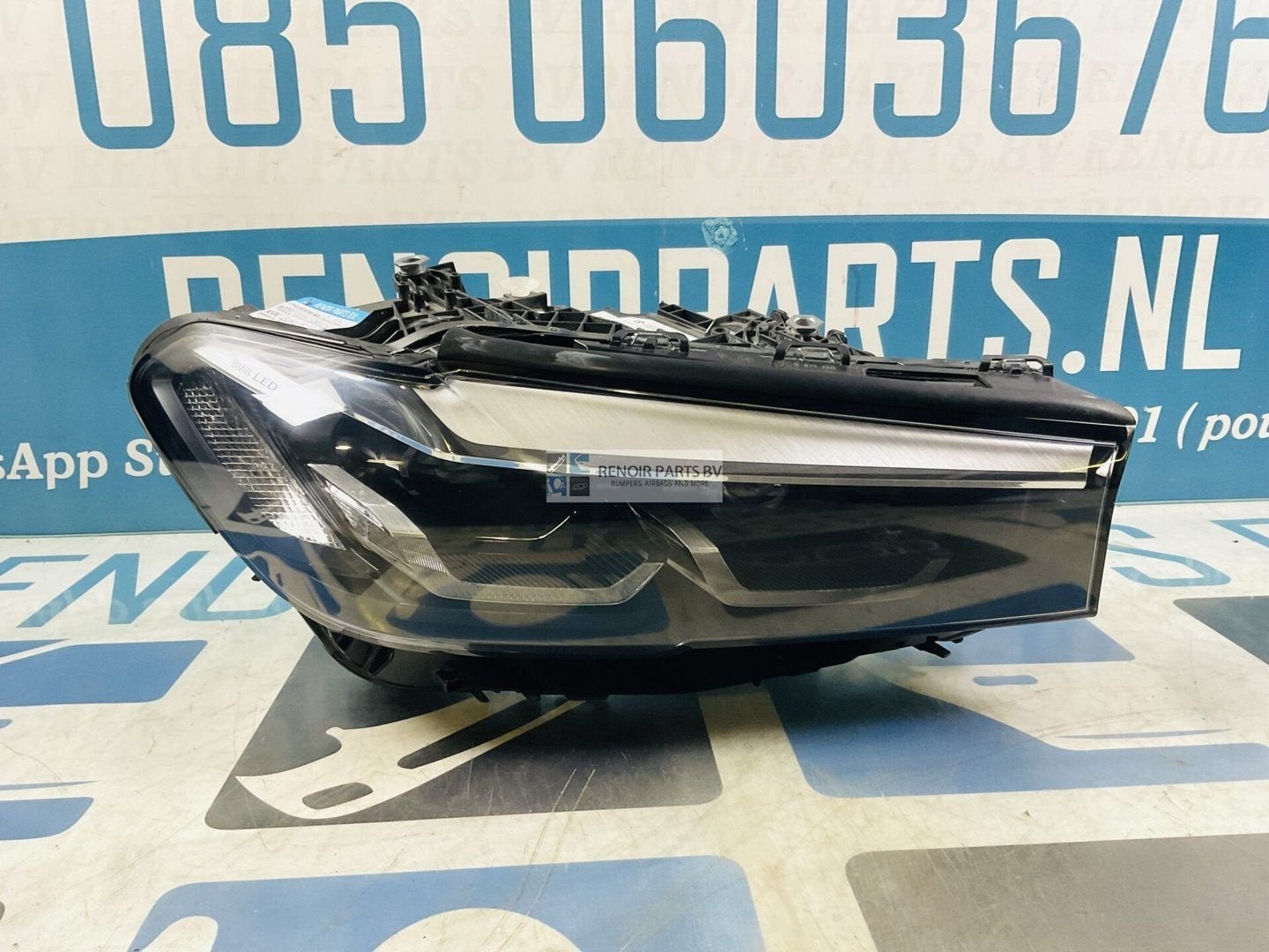 Koplamp BMW 5 SERIE G30 G31 FACELIFT LED RECHTS 5A388C4-04 2, Gebruikt, -, -, 6 maanden garantie