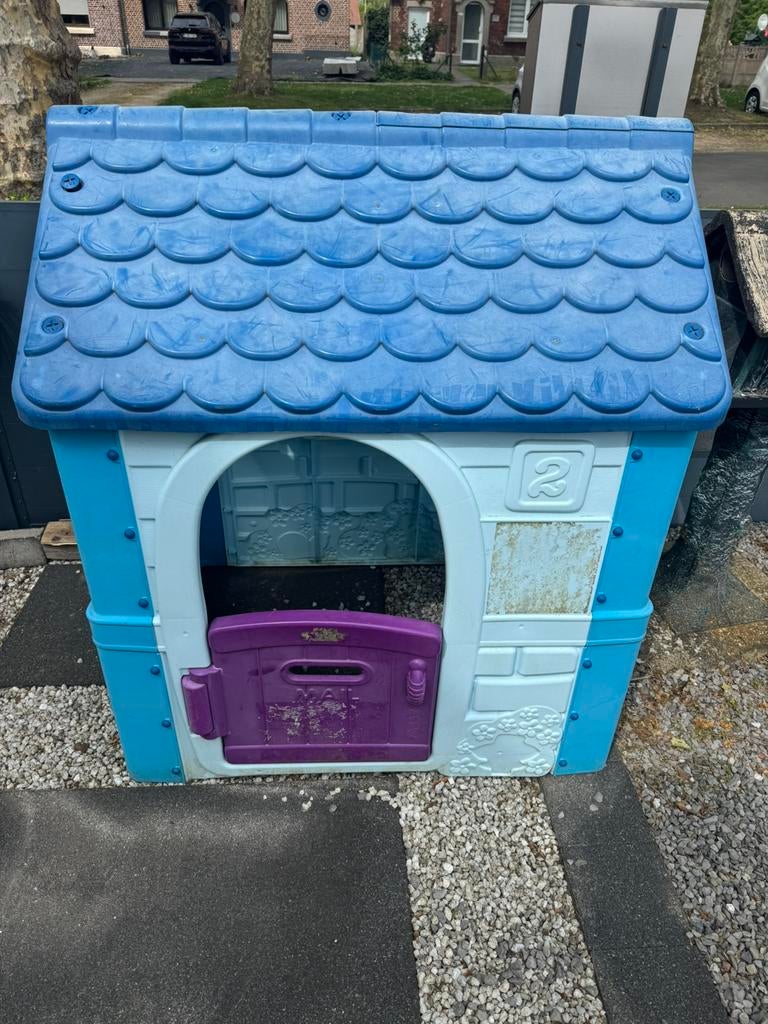 Frozen speelhuisje in goede staat, Ophalen, Gebruikt
