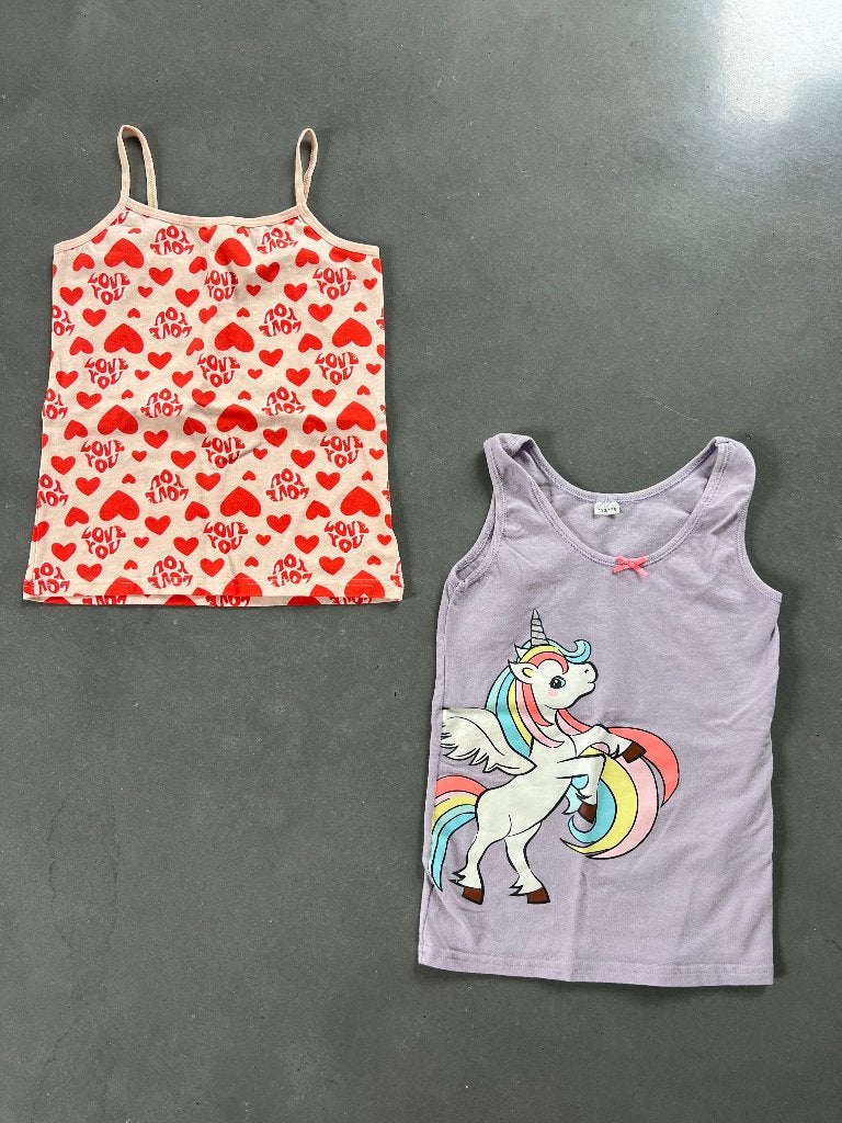2 topjes: NIEUW!, Enfants & Bébés, Vêtements enfant | Taille 128, Neuf, Enlèvement ou Envoi, Chemise ou À manches longues, H&M