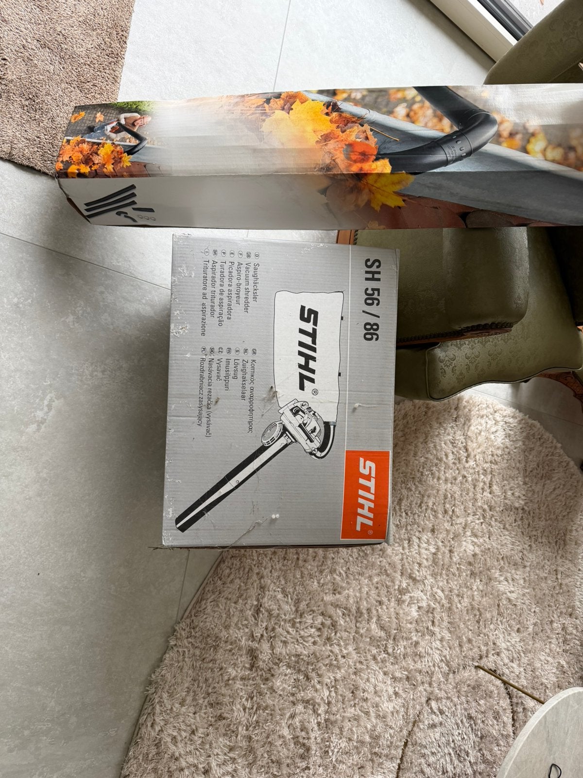 Bladblazer/zuiger, Tuin en Terras, Ophalen, Zo goed als nieuw