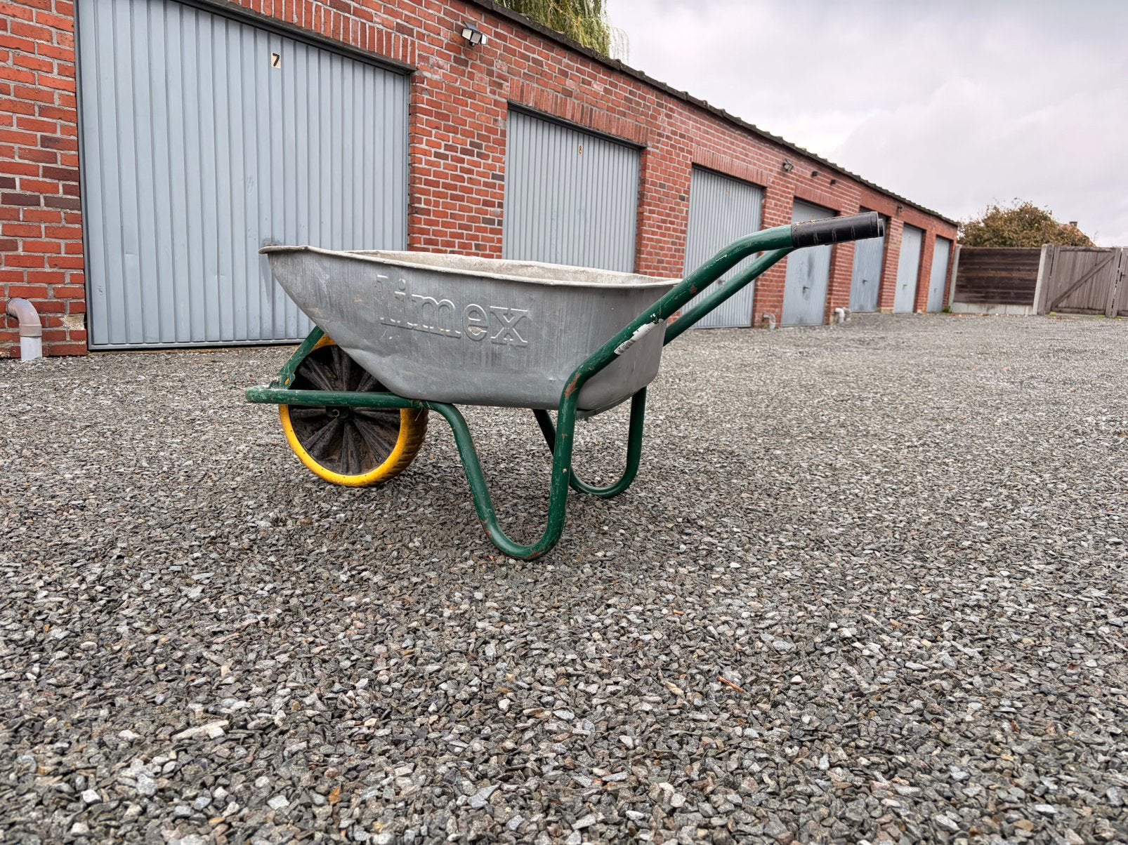 Kruiwagen, Ophalen, Gebruikt, Handmatig, Eenwielig