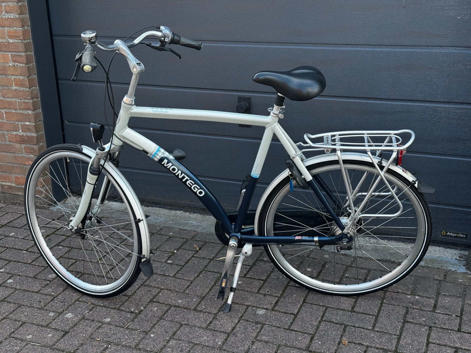 Herenfiets, kader 61 cm, 7 prima versnellingen, Gebruikt, Versnellingen, 61 tot 65 cm, Ophalen