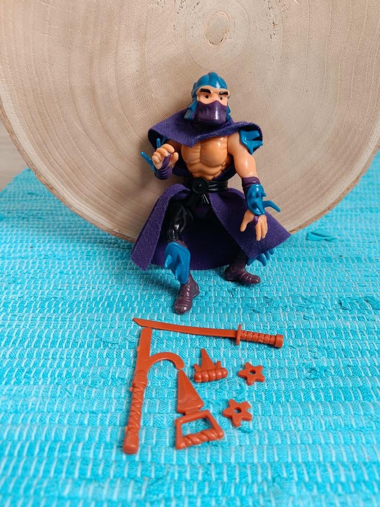Vintage Shredder (1988) volledig compleet met cape & wapens, Verzamelen, Ophalen