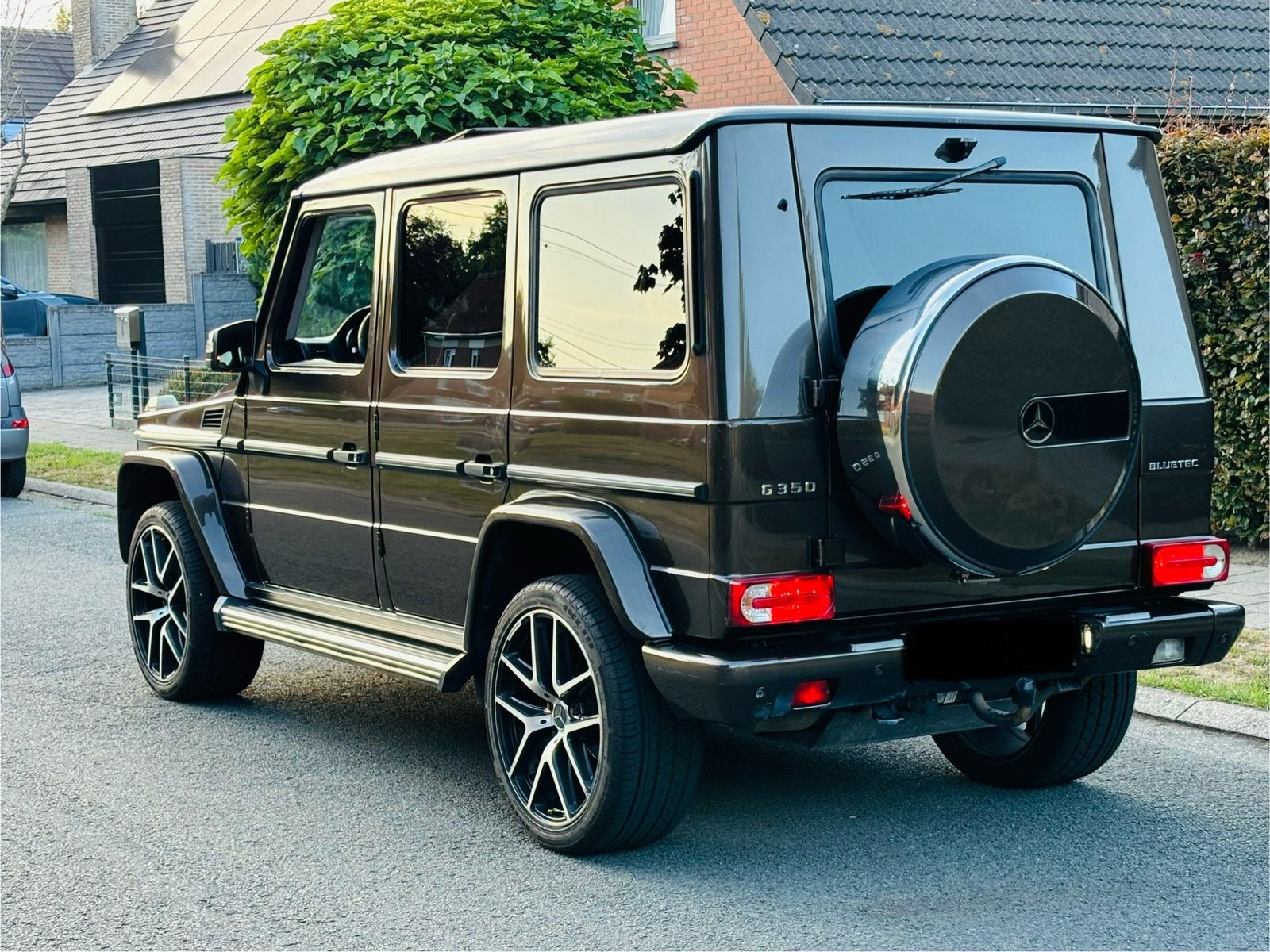 MERCEDES G350 2014 LICHTE VRACHT 150€ TAX GEKEURD, Achat, Entretenue par le concessionnaire, Noir, 5 portes