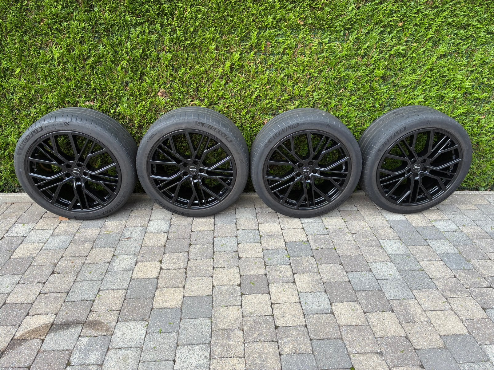 Brock 21 inch velgen met zomerbanden, Autos : Pièces & Accessoires, Pneus & Jantes, Pneus été, 21 pouces, Pneu(s), Enlèvement