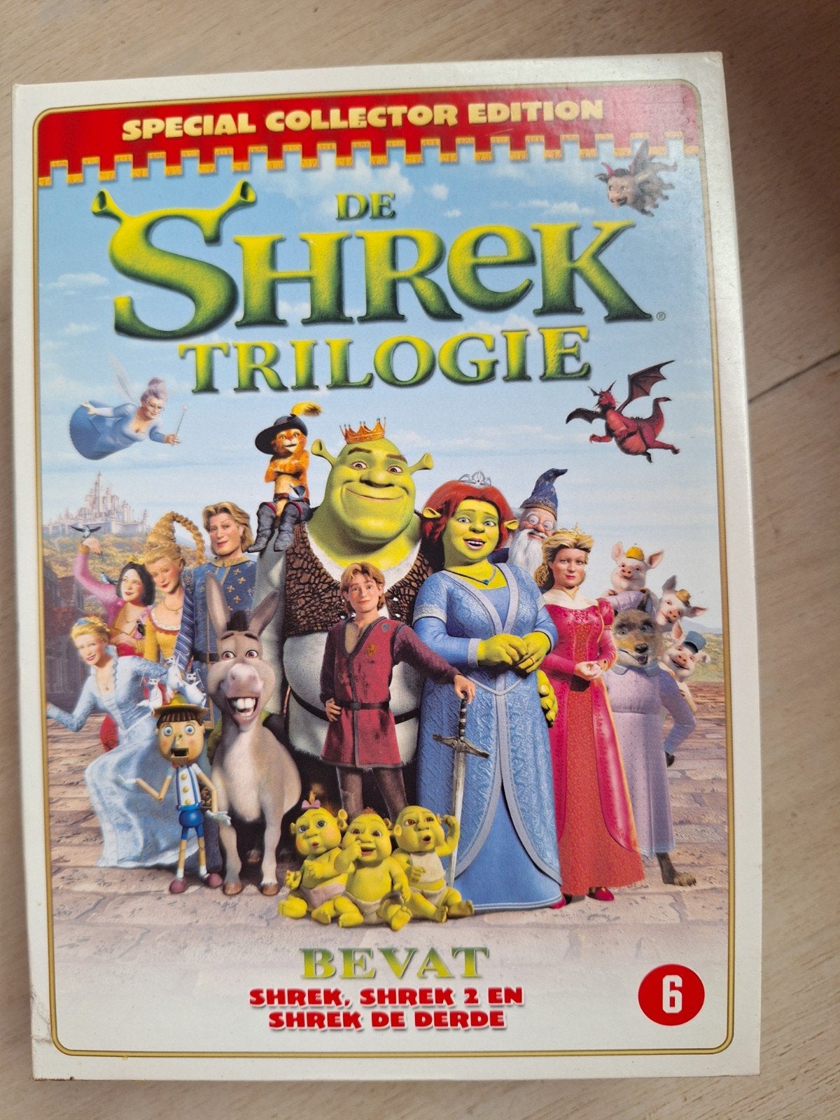 De Shrek Trilogie - Special Collector Edition DVD, CD & DVD, VHS | Enfants & Jeunesse, À partir de 6 ans, Enlèvement ou Envoi