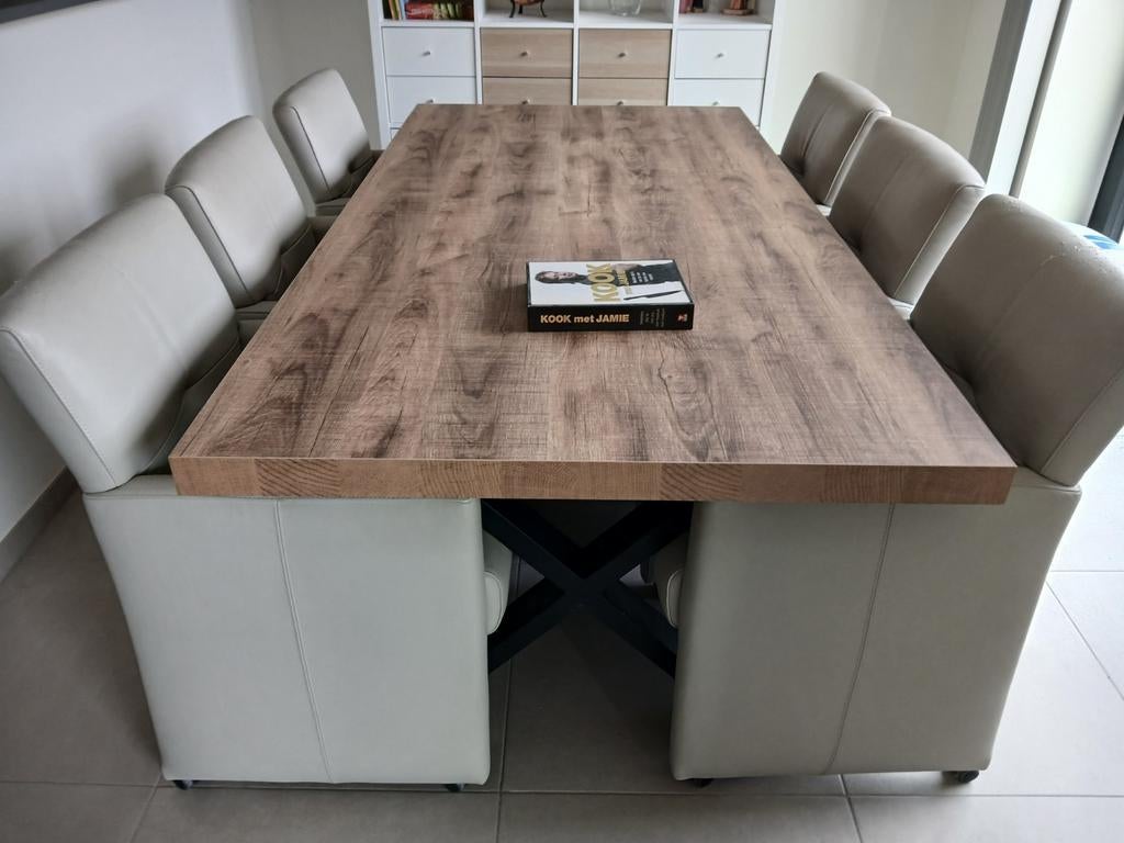 SUPERDEAL  eetstoelset   6 STUKS, Huis en Inrichting, Stoelen, Overige kleuren, Ophalen