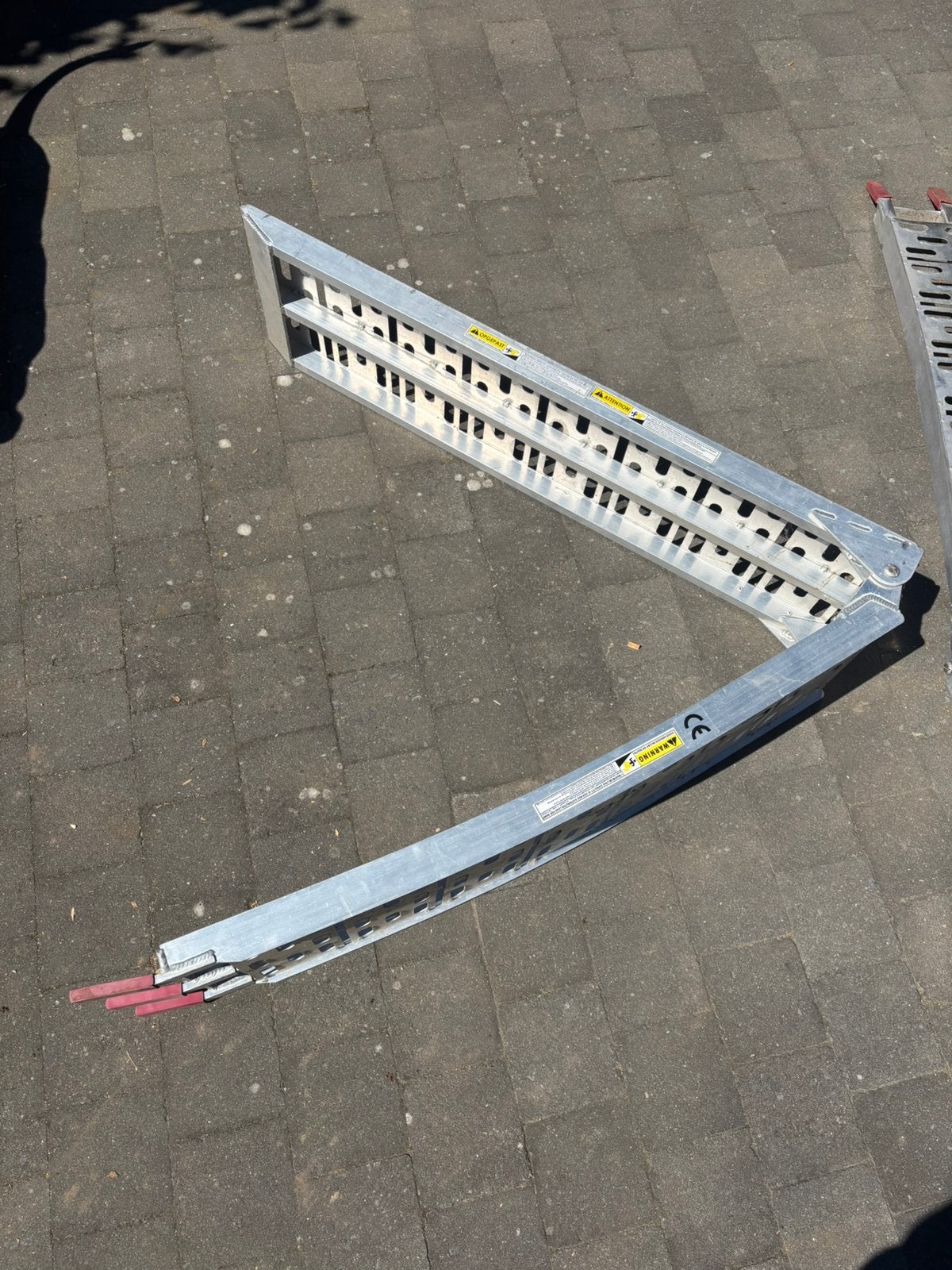 2 oprijplaten, Auto diversen, Autogereedschap, Ophalen, Zo goed als nieuw