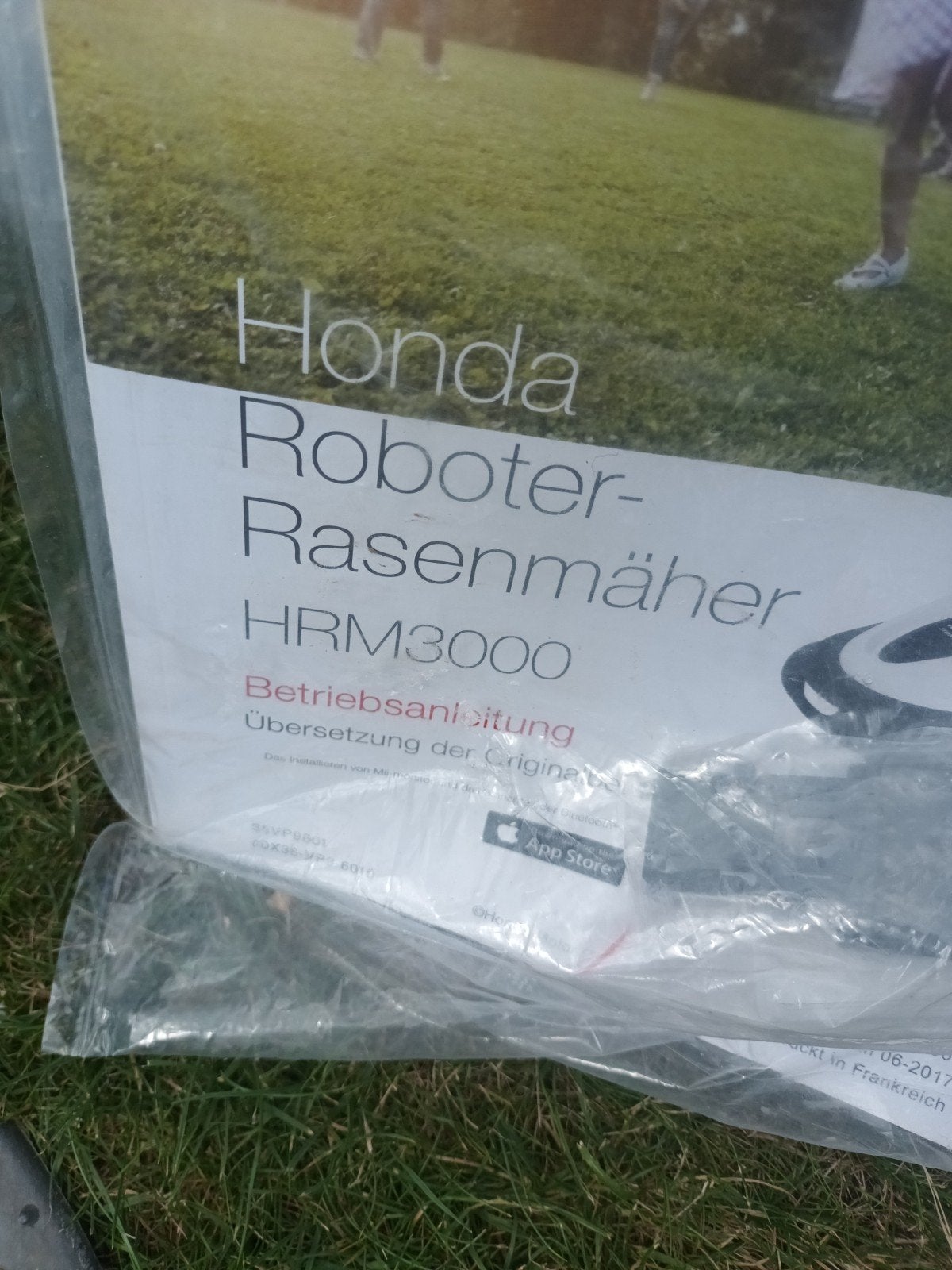 GrassRobot HONDA HRM 3000, Enlèvement