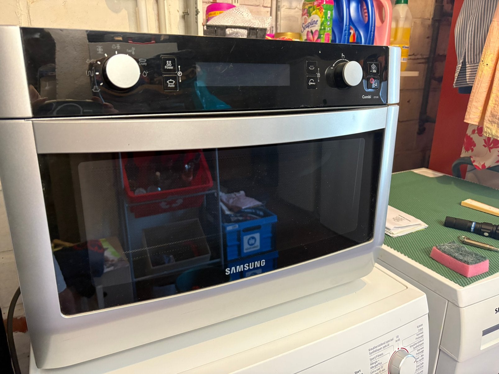 Combi microgolf en oven, Ophalen, Gebruikt, Combi-oven, Vrijstaand