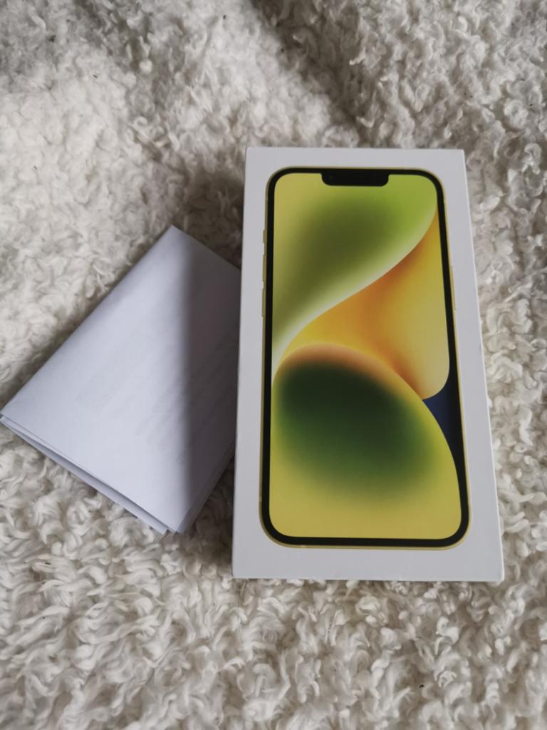 iPhone 14 512 Go jaune neuf avec facture, Enlèvement, Neuf