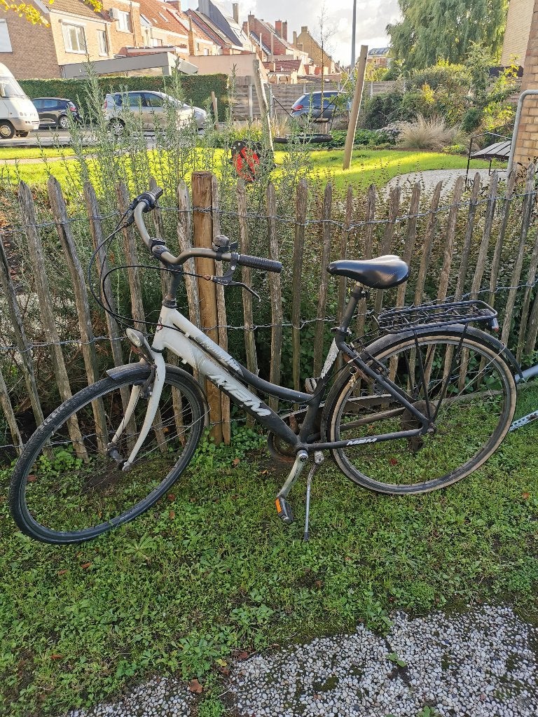 Damesfiets, Fietsen en Brommers, Ophalen, Gebruikt, Trommelrem, Overige merken