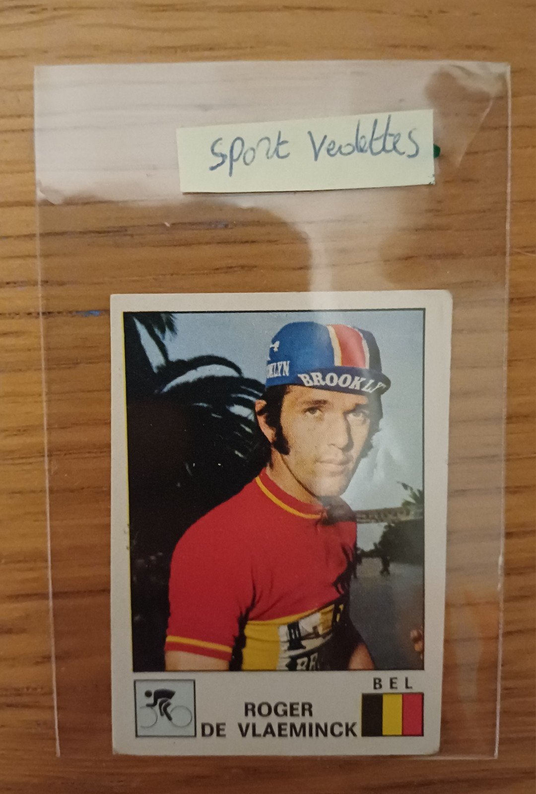 Panini Sport Vedettes 1974 Nr. 79 Roger De Vlaeminck, Ophalen of Verzenden