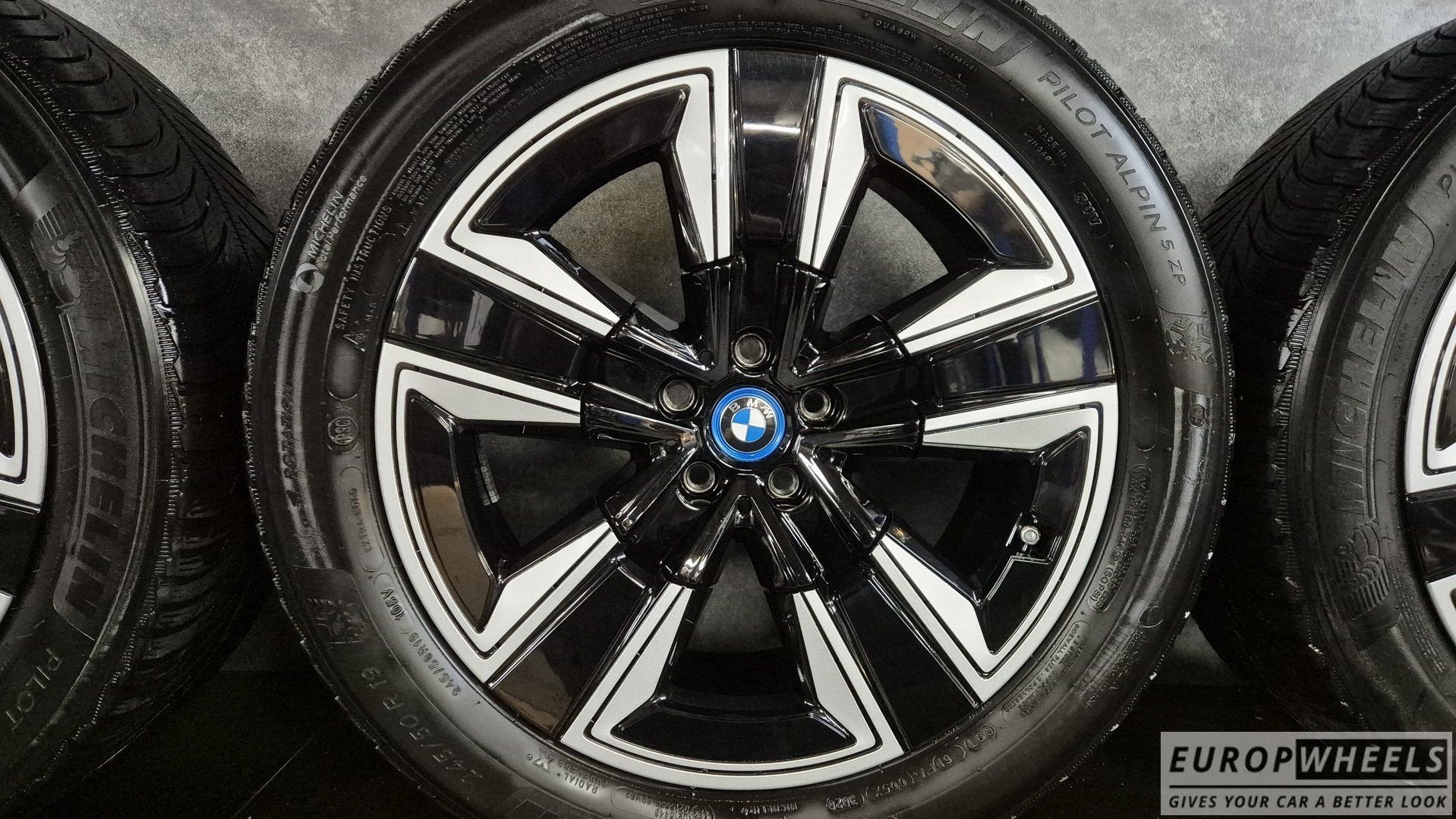 BMW iX3 G08 19 inch velgen 842 winterbanden Michelin, Auto-onderdelen, Banden en Velgen, 19 inch, -, -, Banden en Velgen