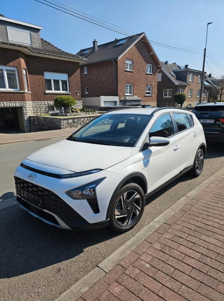Hyundai BAYON 1.0 T-GDI Select Select, Auto's, Voorwielaandrijving, Wit, 3 cilinders, Overige carrosserie