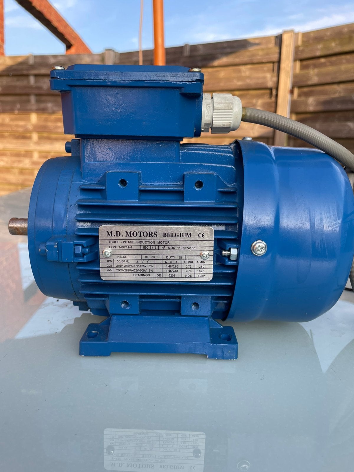 Elektro motoren, Doe-het-zelf en Bouw, Ophalen, Zo goed als nieuw