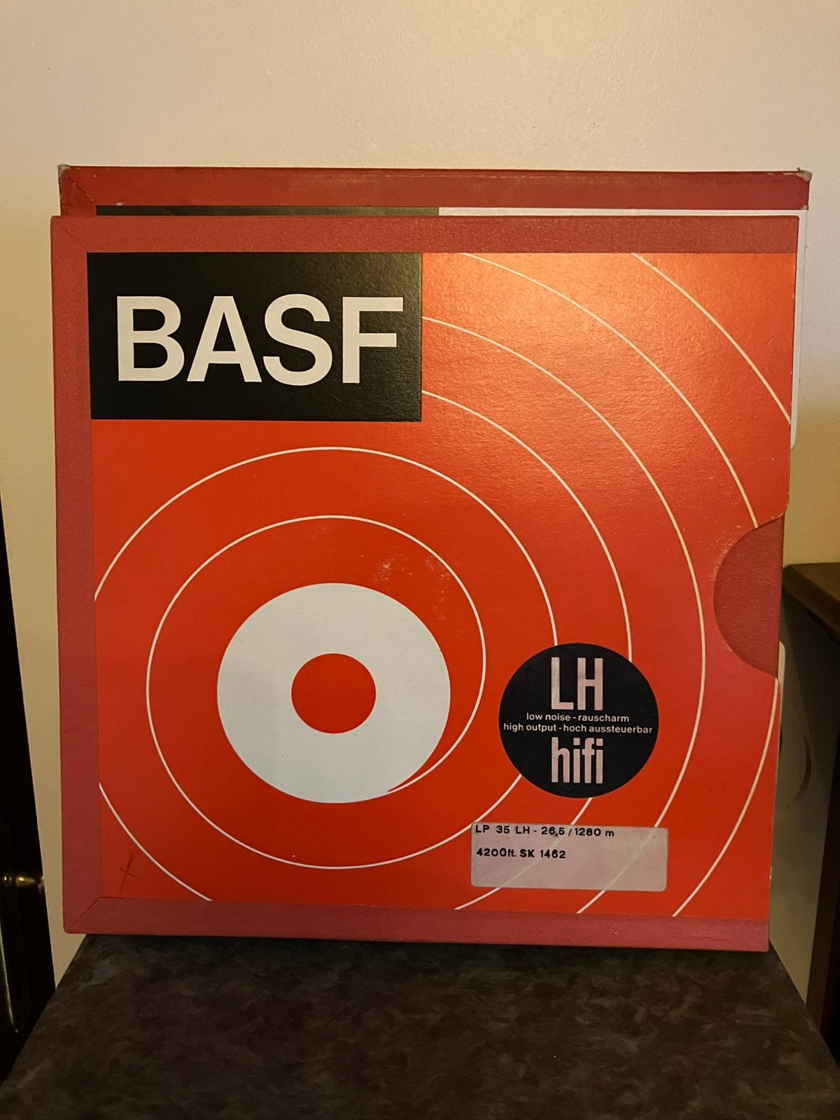 BASF vintage audio banden, Ophalen