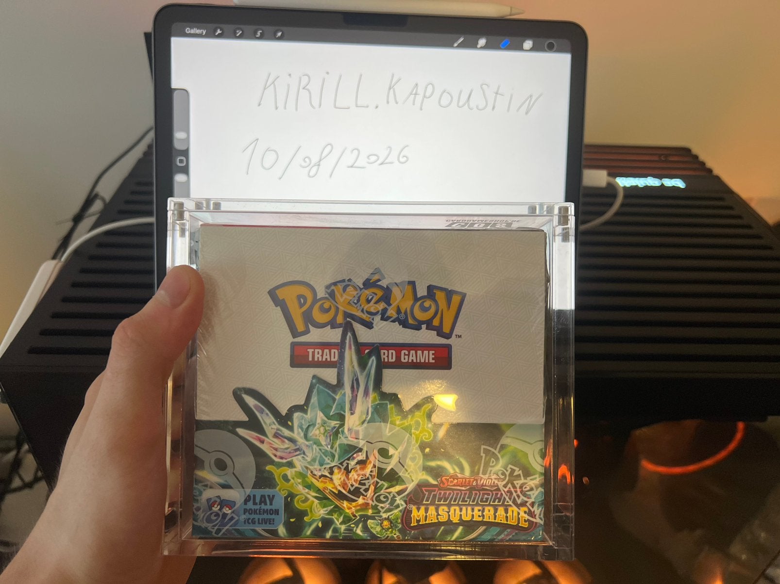 Booster Pokémon Scarlet & Violet - Twilight Masquerade, Enlèvement ou Envoi, Neuf, Booster box, Foil