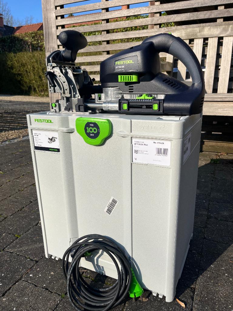 Festool XL DF 700 EQ-Plus, Ophalen, Lamellenfrees, Zo goed als nieuw, Festool