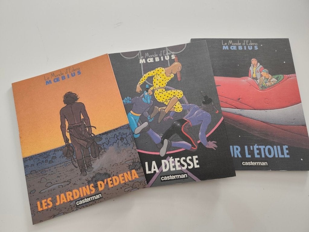 Le Monde d'Edena – Moebius - 3 albums, Livres, BD, Comme neuf, Plusieurs BD, Enlèvement ou Envoi