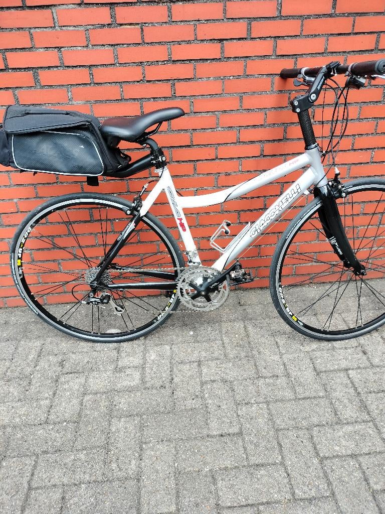 Sportieve damesfiets, 28 inch, 10 tot 15 versnellingen, Velgrem, 47 tot 50 cm