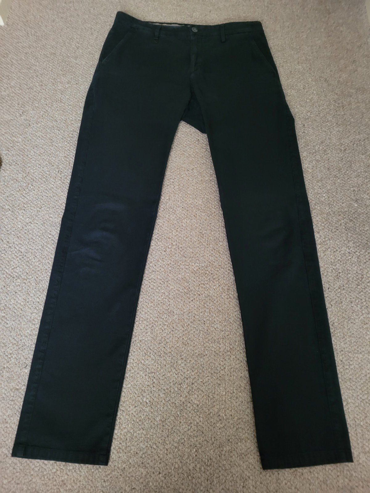 Donkere geruite broek merk Heaven, W34/L34, Kleding | Heren, Broeken en Pantalons, Ophalen of Verzenden, Zwart