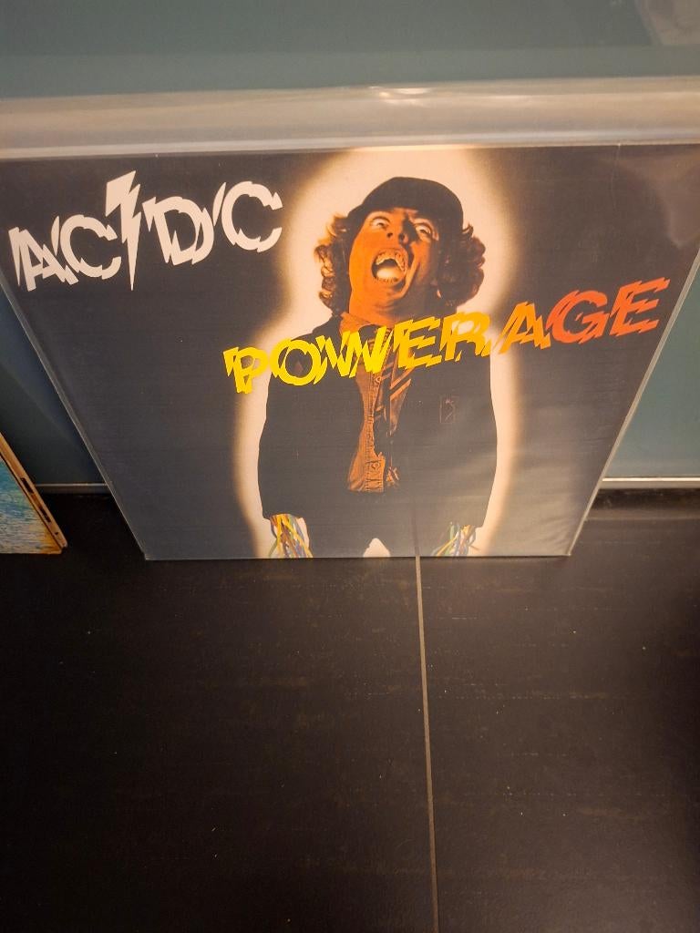 lp - ac/dc - powerage - re 2009, Inclusief binnenhoes, Zo goed als nieuw, 12 inch, Ophalen of Verzenden