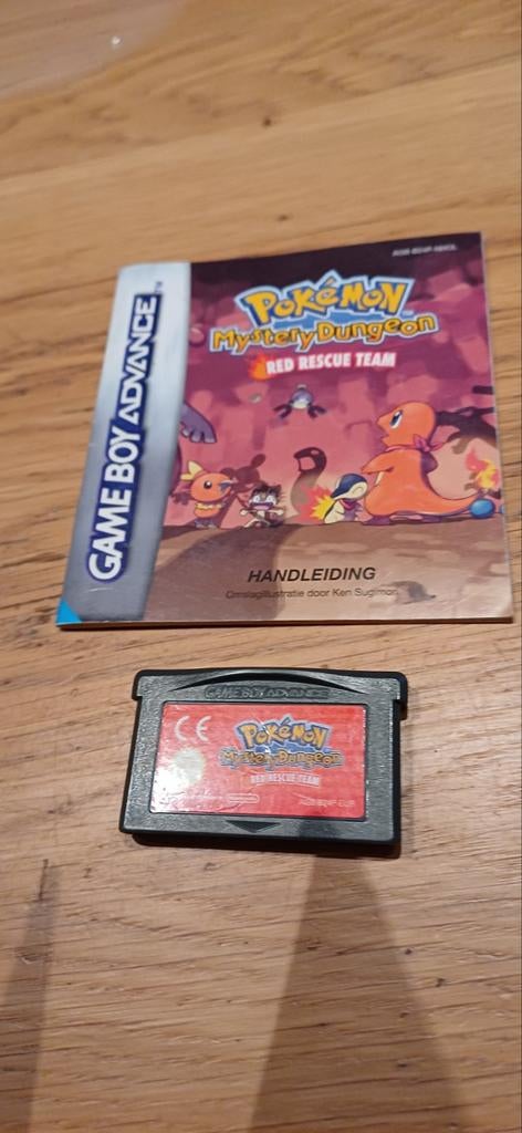 Pokemon mystery dungeon met boekje, Ophalen