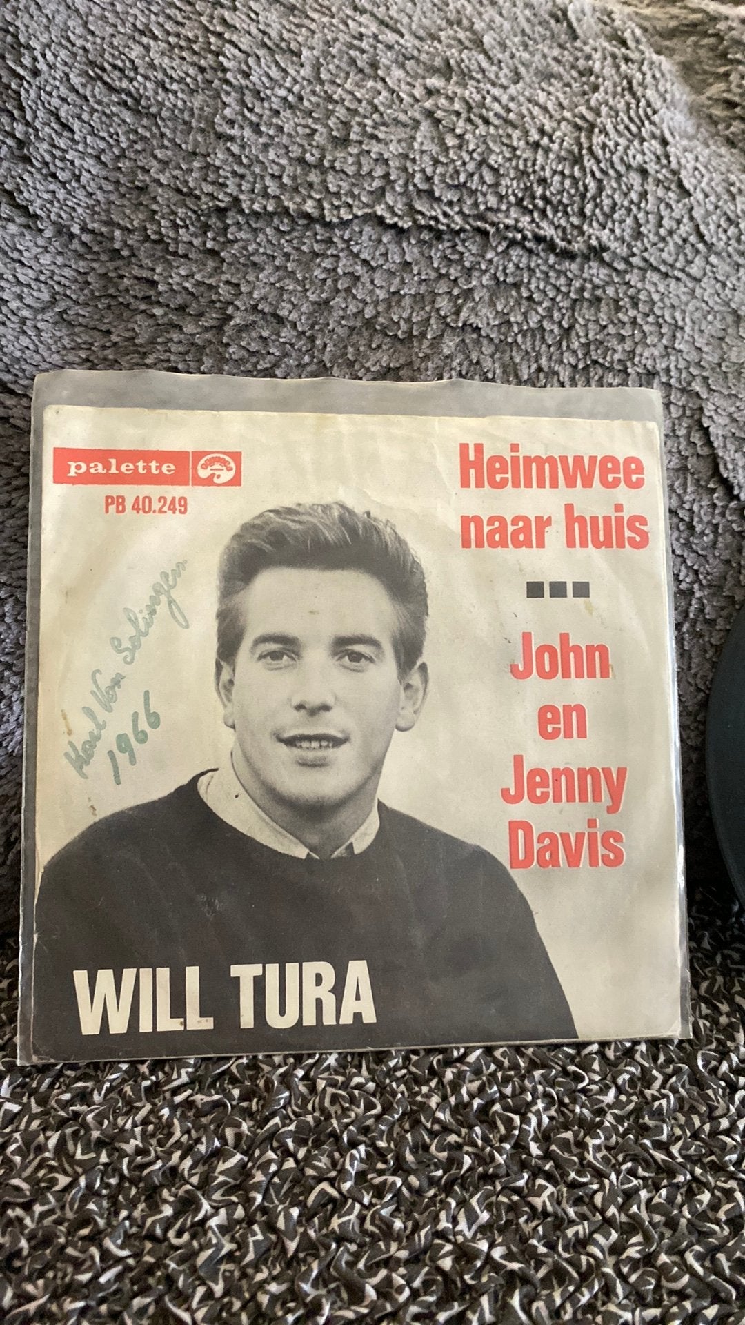 Heimwee naar huis will tura, Ophalen, Zo goed als nieuw