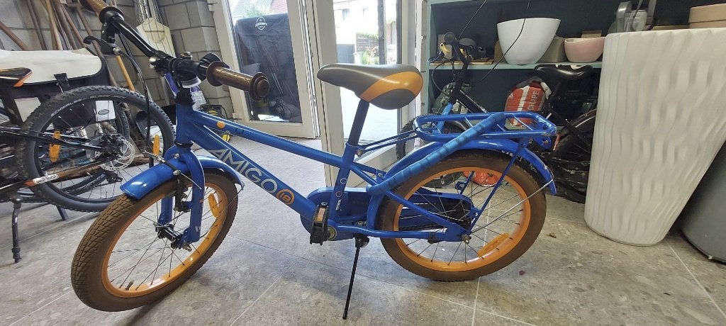 Kinderfiets, Ophalen, Velgrem, Amigo, 16 tot 20 inch