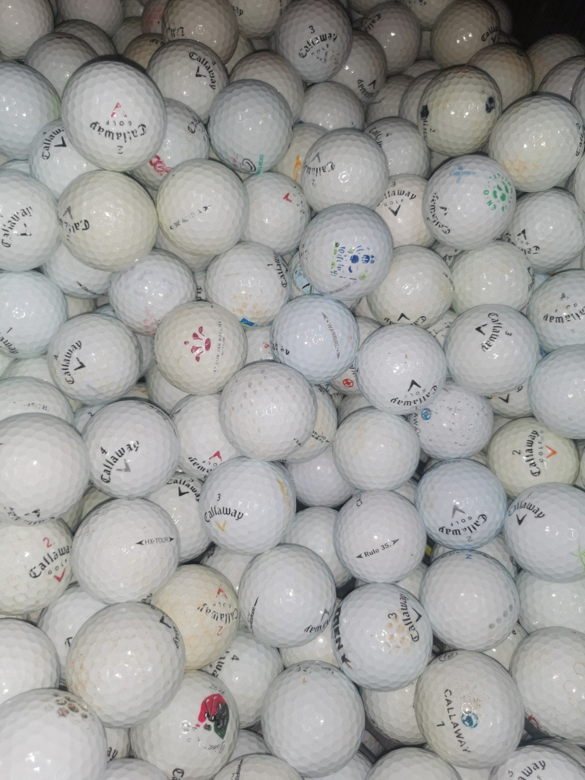 Gebruikte callaway golfballen 100 stuks, Ophalen of Verzenden, Callaway