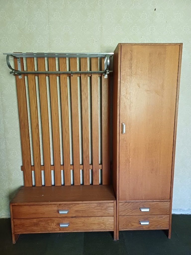 vintage hallenmeubel, Antiek en Kunst, Ophalen