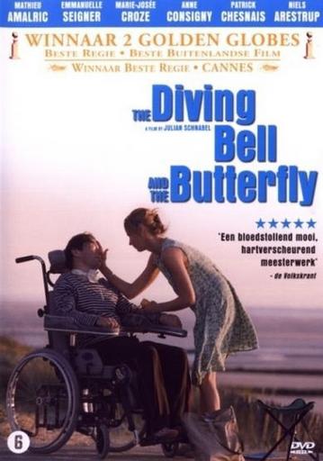 The Diving Bell and the Butterfly (2007) Dvd, Cd's en Dvd's, Vanaf 6 jaar, Ophalen of Verzenden, Gebruikt, Drama