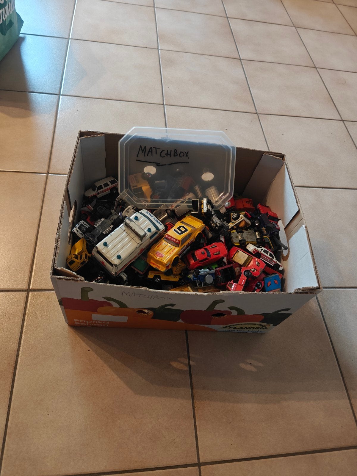 Matchbox, Ophalen
