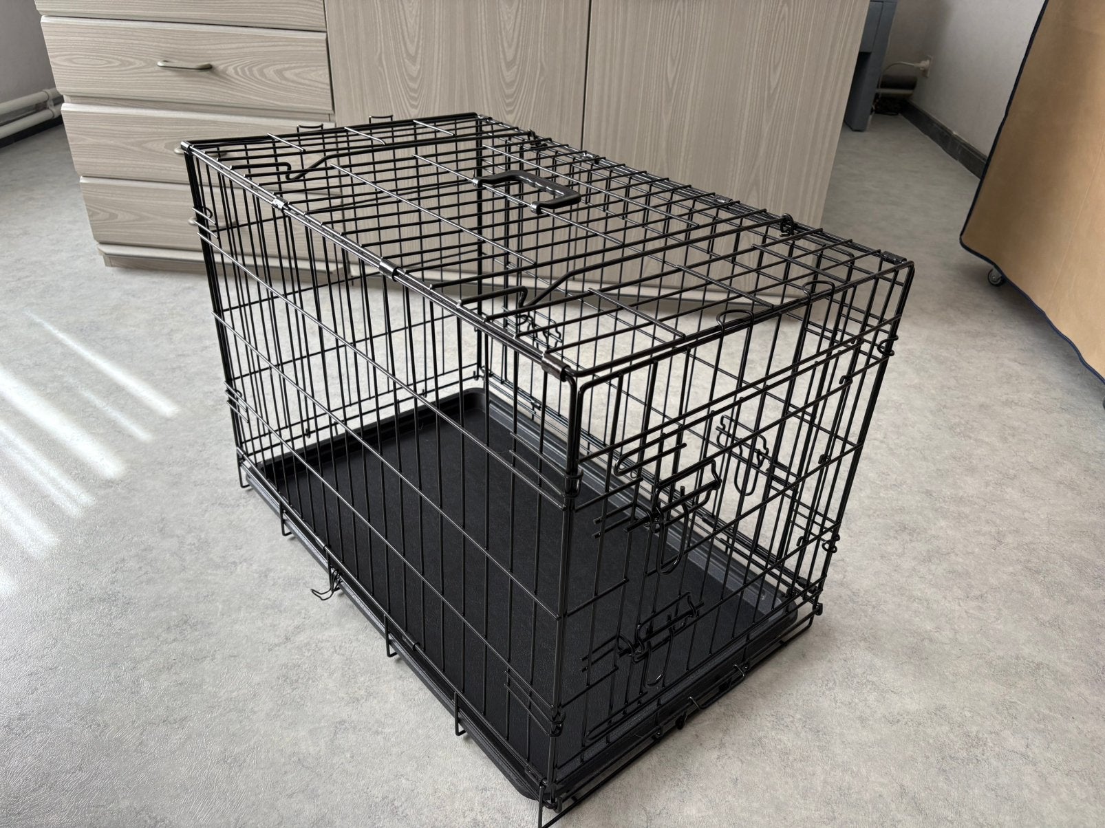 Hondenbench - 77x47x55 cm, Animaux & Accessoires, Caisses pour chiens, Enlèvement, Utilisé