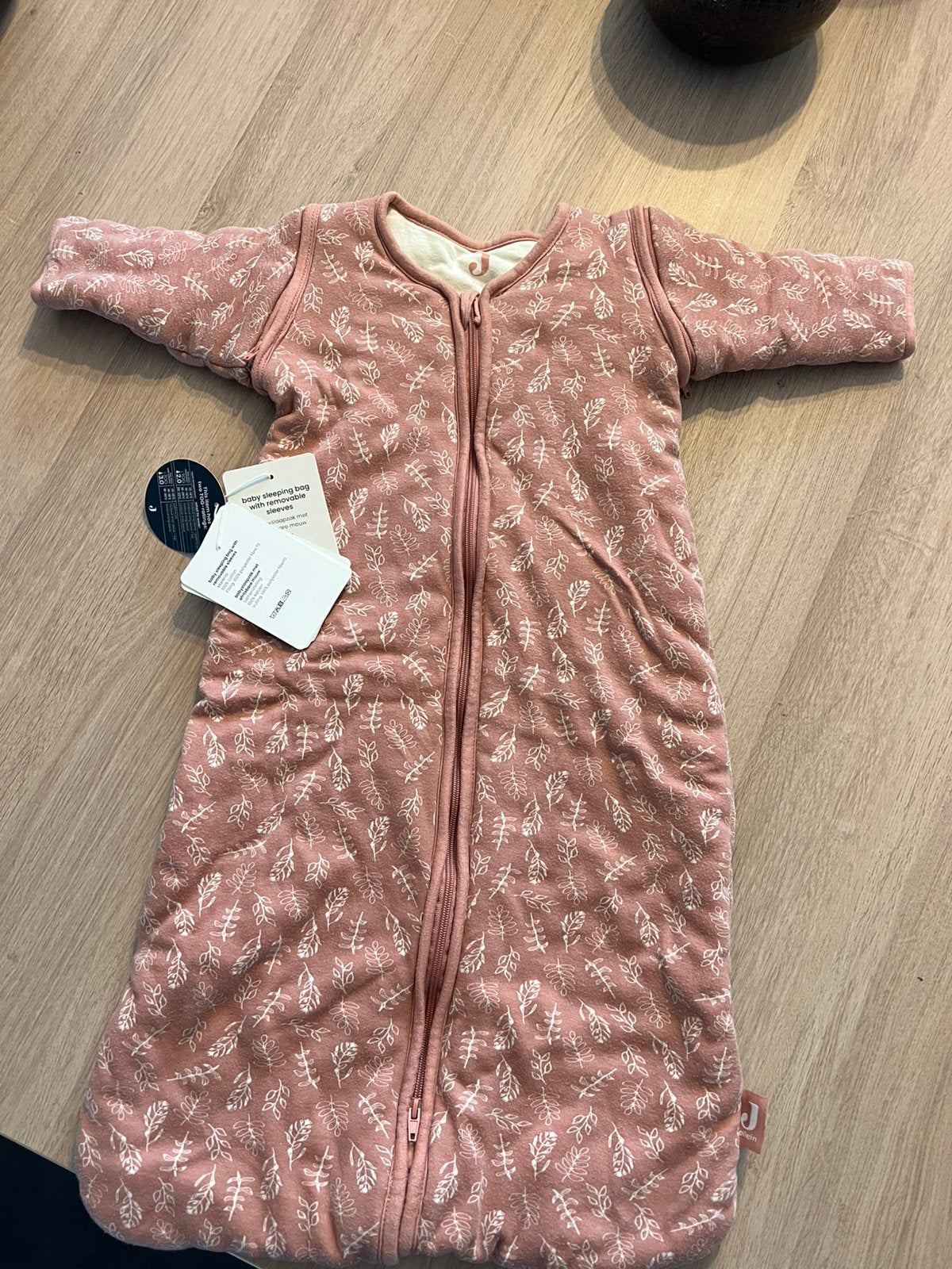 Jollein slaapzak ‘meadow rosewood’ 70cm, Kinderen en Baby's, Dekens, Slaapzakjes en Inbakerproducten, Ophalen, Zo goed als nieuw