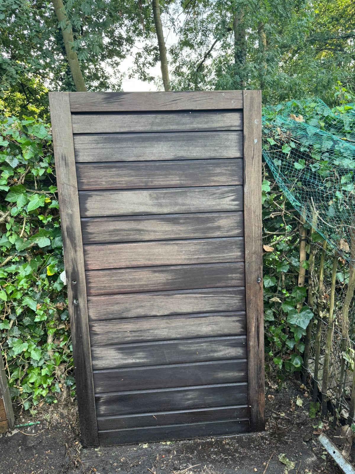 Nieuw Tropisch Hardhouten Poort, Ophalen, Nieuw, Hout, Tuinhek
