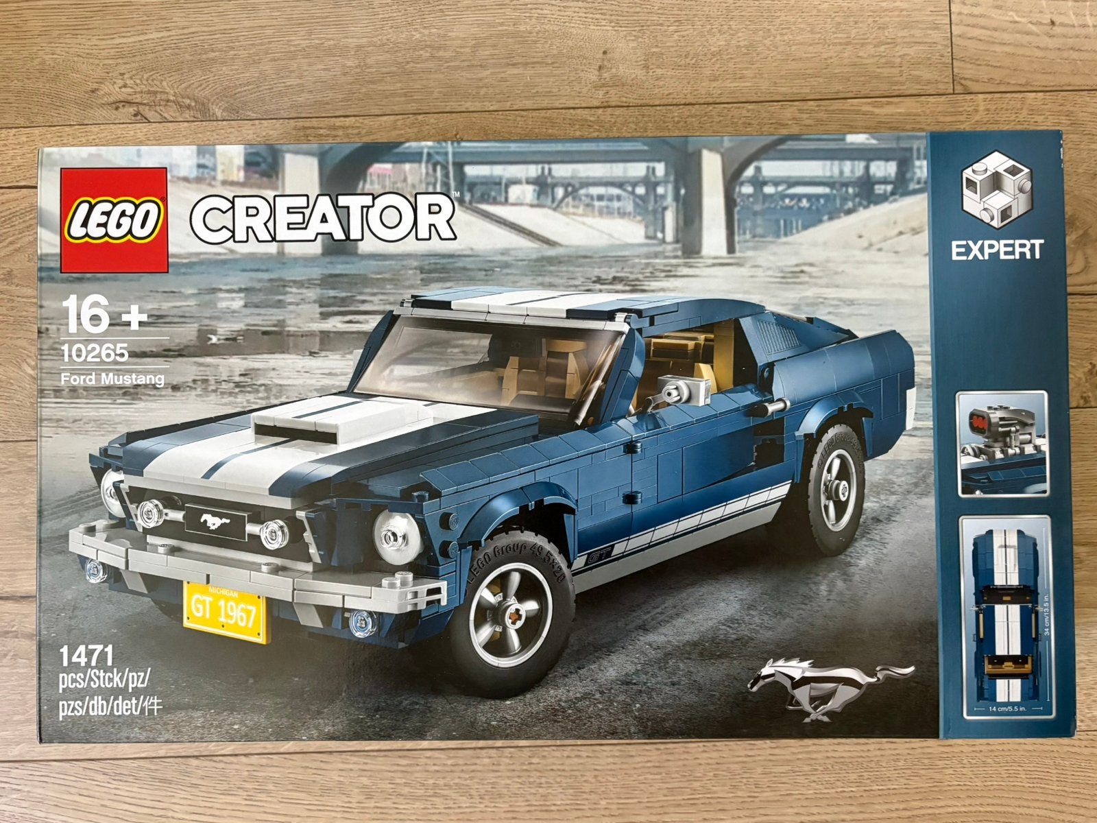 LEGO Creator Expert 10265 Ford Mustang – NIEUW & VERZEGELD, Kinderen en Baby's, Nieuw, Ophalen of Verzenden, Inclusief instructies
