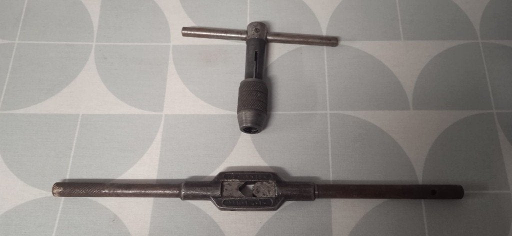 snijdraad tap gereedschap, Doe-het-zelf en Bouw, Ophalen of Verzenden, Gebruikt