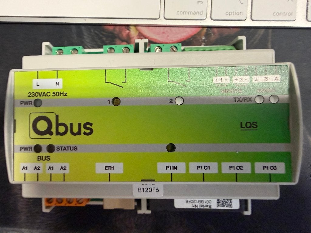 Qbus Luqas LQS energiemanagementmodule – perfect werkend, Ophalen of Verzenden, Zo goed als nieuw