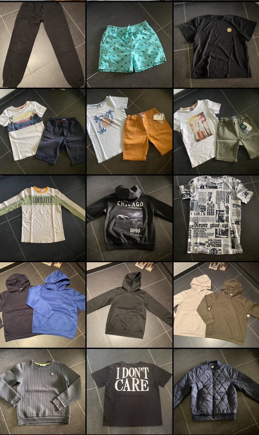 Knap lot jongenskledij, maat 152/158, 20 stuks, Kinderen en Baby's, Ophalen of Verzenden, Zo goed als nieuw, Maat 158