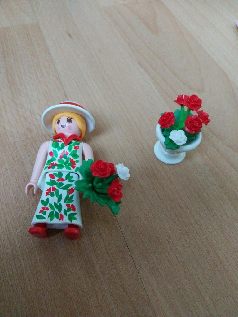 Playmobil 4673 Vrouw met bloemen, Enlèvement ou Envoi