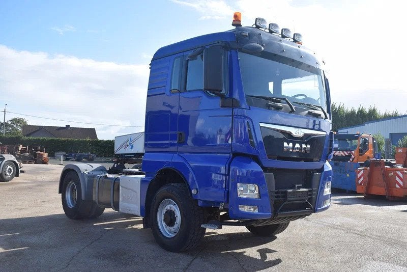 MAN TGX 18.440 (bj 2014), Auto's, 324 kW, Euro 6, Blauw, Bedrijf