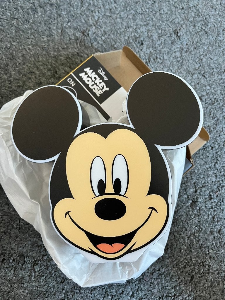 Mickey Mouse lamp - Nieuw, Verzamelen, Ophalen, Mickey Mouse, Nieuw, Overige typen