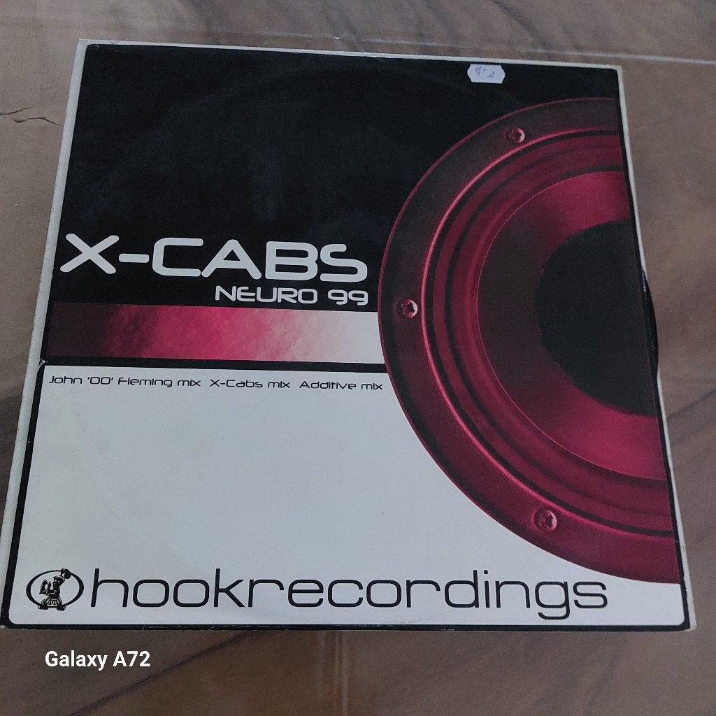 x-cabs neuro 99 12 inch maxi, Gebruikt, Trance, Ophalen of Verzenden, 12 inch